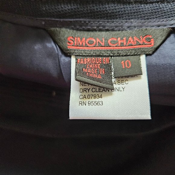 Simon Chang Navy skirt - Picture 10 of 11